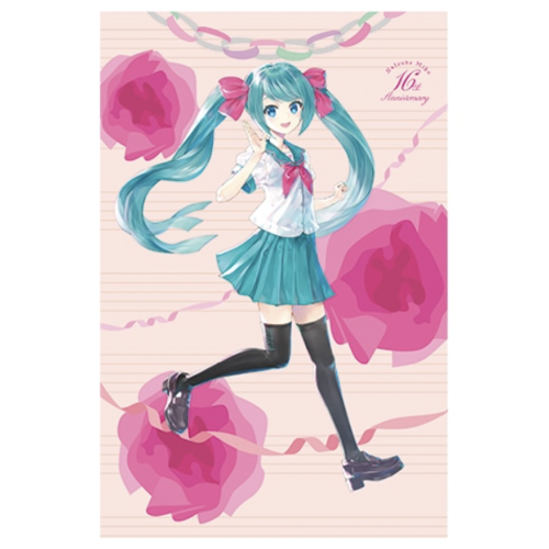 【VOCALOID】初音ミクA:KEI Ver.	雑貨	[PM]タペストリー”初音ミク 16th Anniversary”