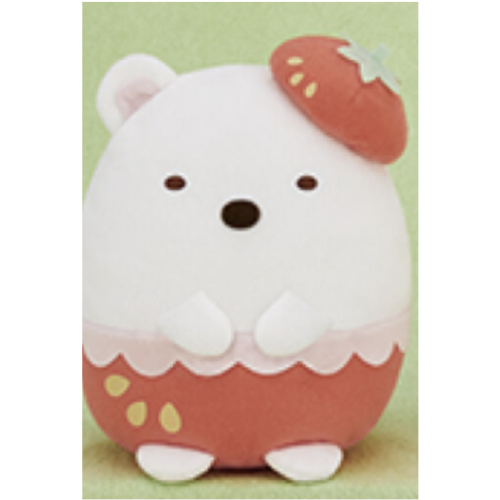 【すみっコぐらし】しろくま いちごフェア ぬいぐるみ Part2
