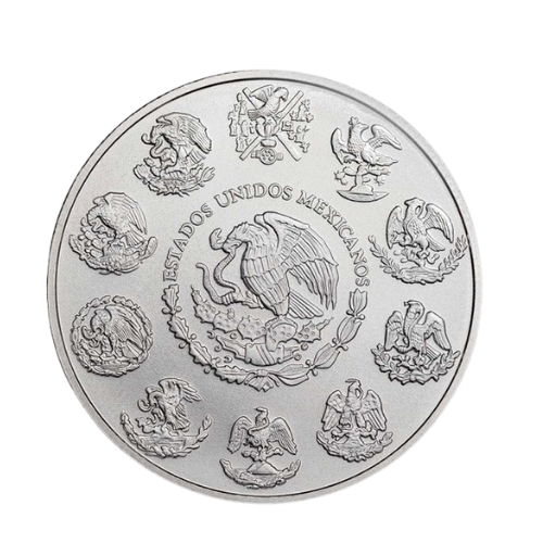 メキシコ　リベルタード銀貨1オンス（31.1g）の商品画像