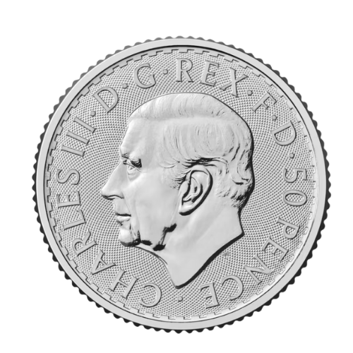 イギリス　ブリタニア銀貨1/4オンス（7.77g）の商品画像