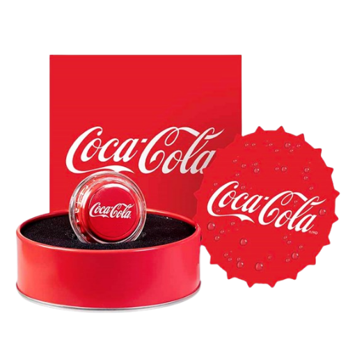 コカコーラ　ボトルキャップ　純銀6gの商品画像