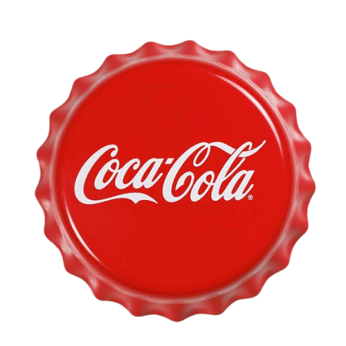 コカコーラ　ボトルキャップ　純銀6gの商品画像