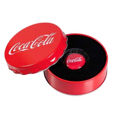 コカコーラ　ボトルキャップ　純銀6gの商品画像