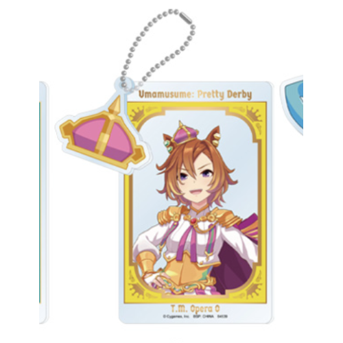 ウマ娘 プリティーダービー テイエムオペラオー 一番くじ10弾 H賞 クリアツインカードチャーム