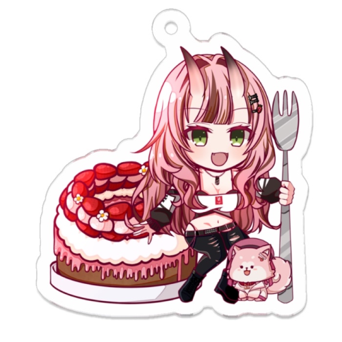 犬塚いちごアクリルキーホルダー