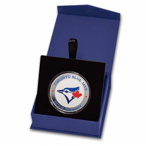 トロント・ブルージェイズ カラーロゴ 純銀 1オンス（31.1g）の商品画像