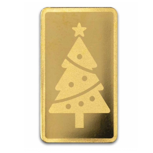 純金 0.5g インゴット クリスマスツリー インゴットの商品画像
