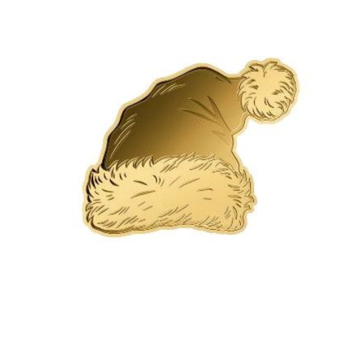 純金 1/1000オンス（0.03g） インゴット サンタハットの商品画像