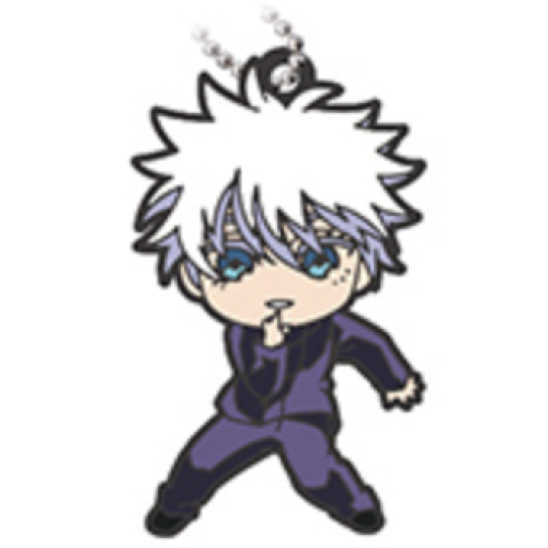 呪術廻戦 五条悟 でふぉラバ! 呪術廻戦 渋谷事変 キーホルダー