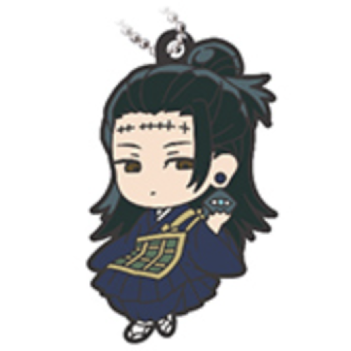 呪術廻戦 夏油傑 でふぉラバ! 呪術廻戦 渋谷事変 キーホルダー