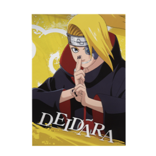 【NARUTO疾風伝】デイダラ 一番くじ NARUTO-ナルト- 疾風伝 繋がる思いF賞 クリアポスター