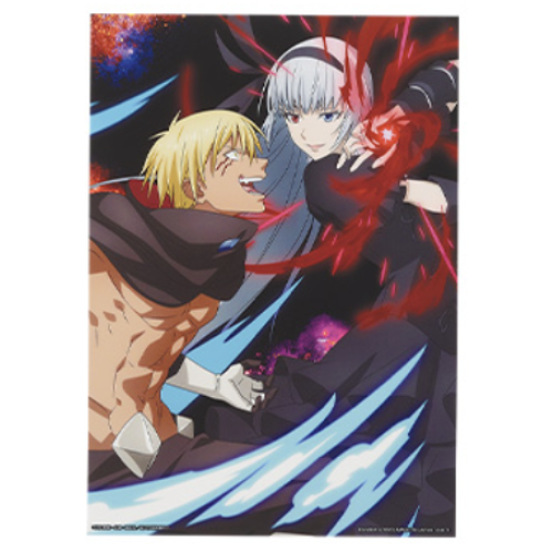 【転生したらスライムだった件】ヴェルドラ ルミナス 一番くじ 聖魔対戦 F賞 クリアポスター