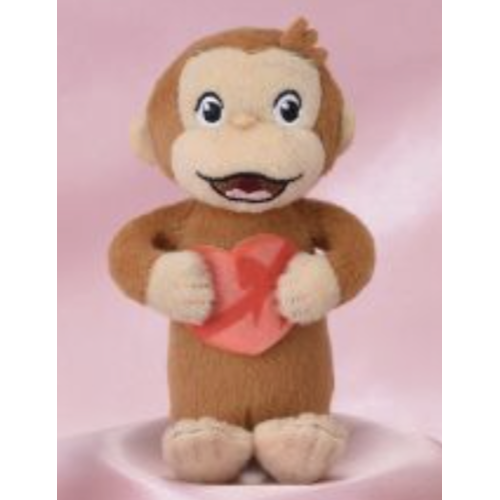 【おさるのジョージ】口あけ THANKSマスコット