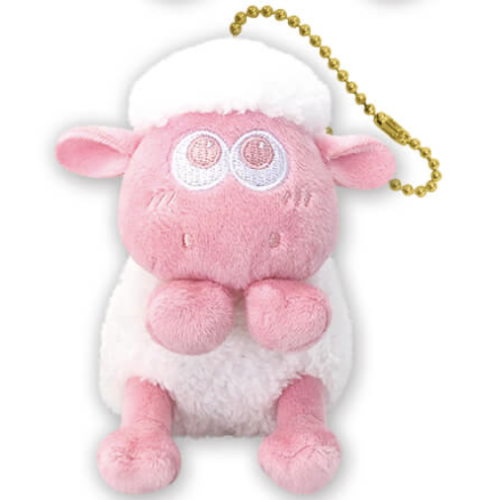 【ひつじのショーン】ピンク BS15周年カラーマスコット