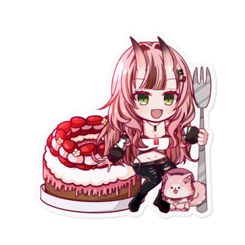 犬塚いちごステッカー