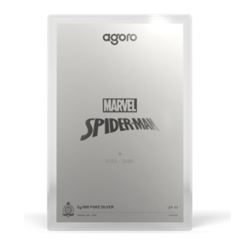 純銀or純金 5g スパイダーマン ブラインドボックスの商品画像