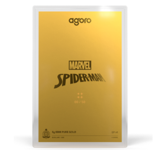 純銀or純金 5g スパイダーマン ブラインドボックスの商品画像