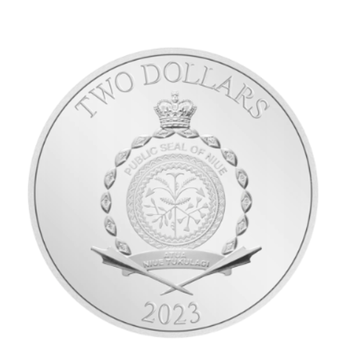 純銀 1オンス（31.1g）ヨーダクリスマスの商品画像