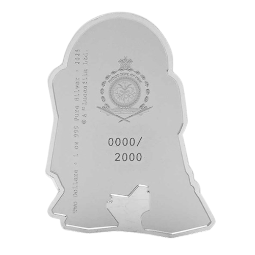 純銀 1オンス（31.1g）R2ーD2の商品画像