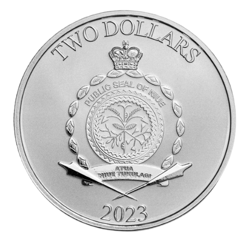 純銀 1オンス（31.1g）ベビーヨーダ2023の商品画像