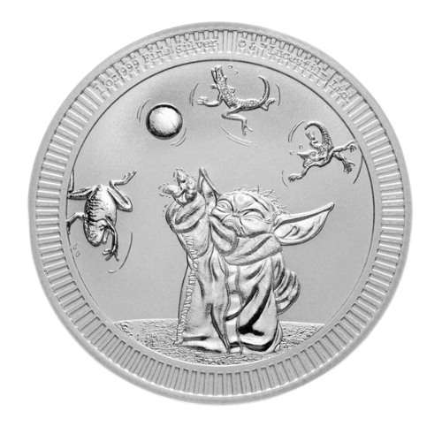 純銀 1オンス（31.1g）ベビーヨーダ2024