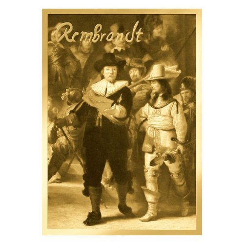 純金0.03g　レンブラント『夜警』の商品画像