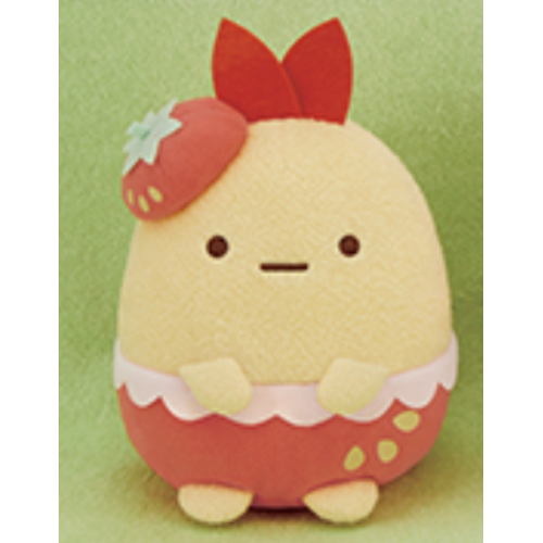 【すみっコぐらし】えびふらいのしっぽ いちごフェア ぬいぐるみ Part2