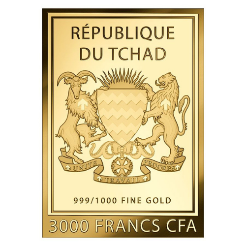 純金0.03g　ダ・ヴィンチ『白貂を抱く貴婦人』の商品画像