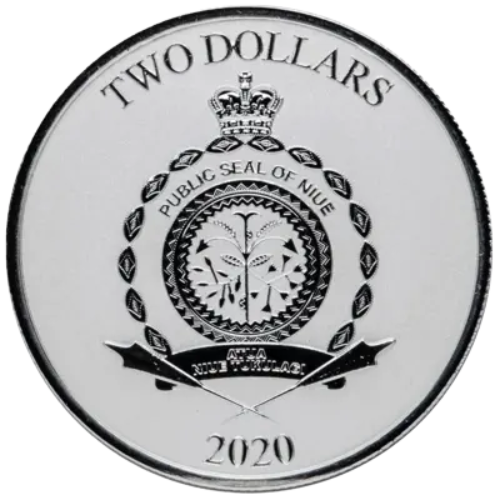 純銀 1オンス（31.1g）ミソソー　マンダロリアンの商品画像