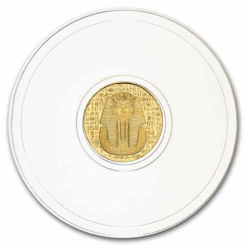 純金 1/200オンス（0.15g） ゴールドラウンド 　ツタンカーメンの商品画像