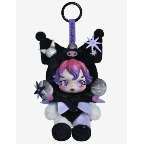 SKULLPANDA × KUROMI ぬいぐるみペンダント