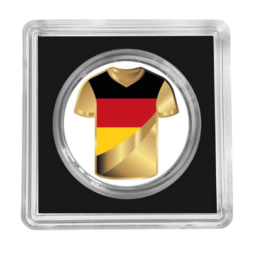 純金0.03g　ドイツ　ユニフォームの商品画像