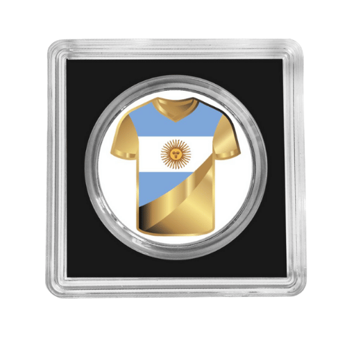 純金0.03g　ユニフォーム　アルゼンチンの商品画像