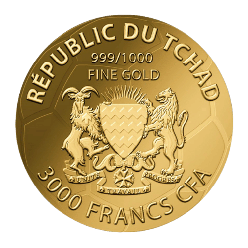 純金0.03g　サッカーボール　　アルゼンチンの商品画像