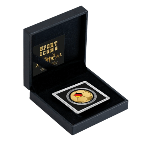 純金0.03g　サッカーボール　　ドイツの商品画像