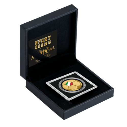 純金0.03g　サッカーボール　　イタリアの商品画像