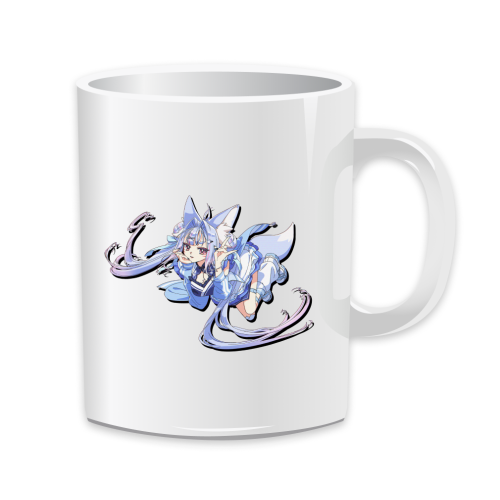 雪尾紺 オリジナルデザイン マグカップ