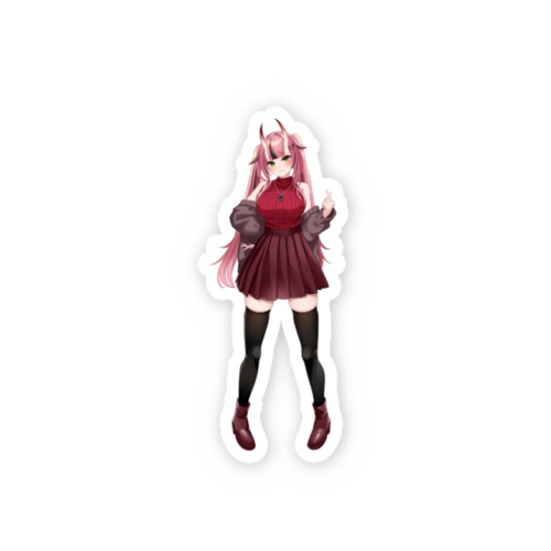 渋谷ガチャ犬塚いちごステッカーシール