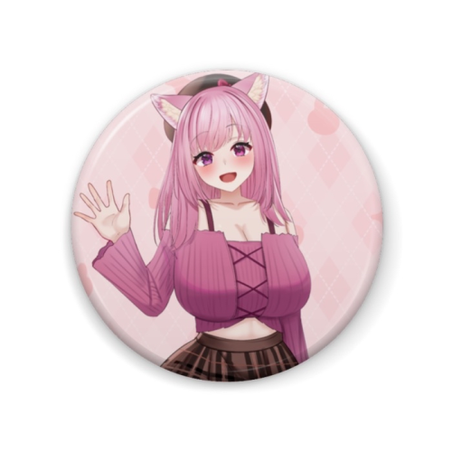 渋谷ガチャ天璋院ひめ顏アップ缶バッジ