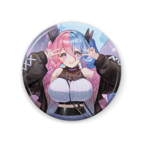 渋谷ガチャアビス・ソング・シンドローム顏アップ缶バッジ