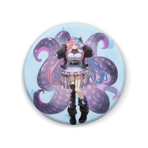 渋谷ガチャアビス・ソング・シンドローム等身缶バッジ