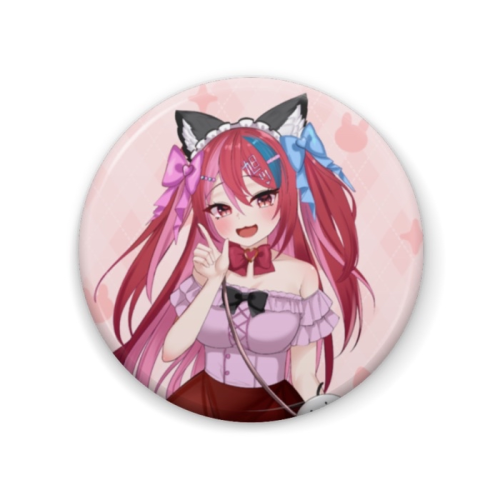 渋谷ガチャ旭川ユカラ顏アップ缶バッジ