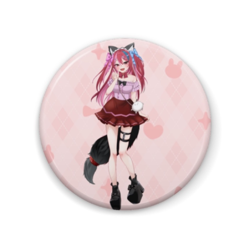 渋谷ガチャ旭川ユカラ等身缶バッジ