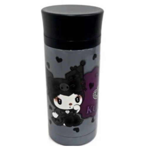 【サンリオ】ブラック マイメロディ♡クロミ レース×リボンステンレスボトル